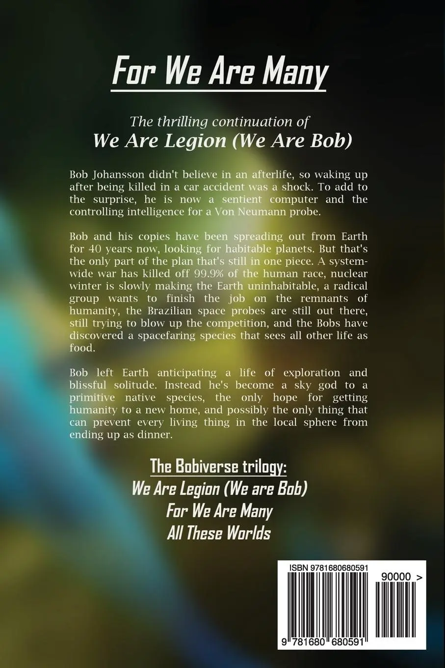 Rückseite: 9781680680591 | For We Are Many | Dennis E. Taylor | Taschenbuch | Englisch | 2017