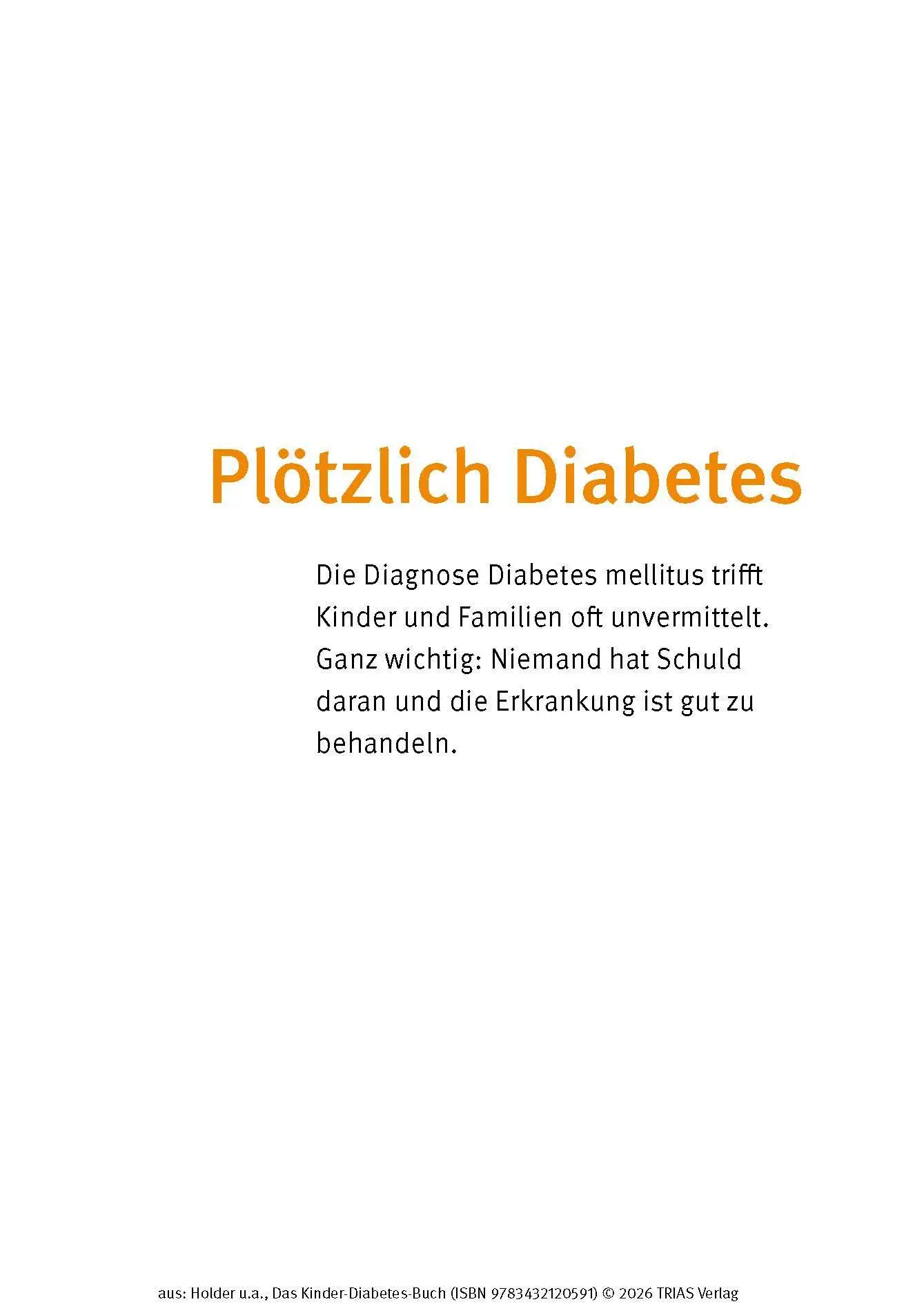 Bild: 9783432120591 | Das Kinder-Diabetes-Buch | Unbeschwert groß werden mit Typ-1-Diabetes