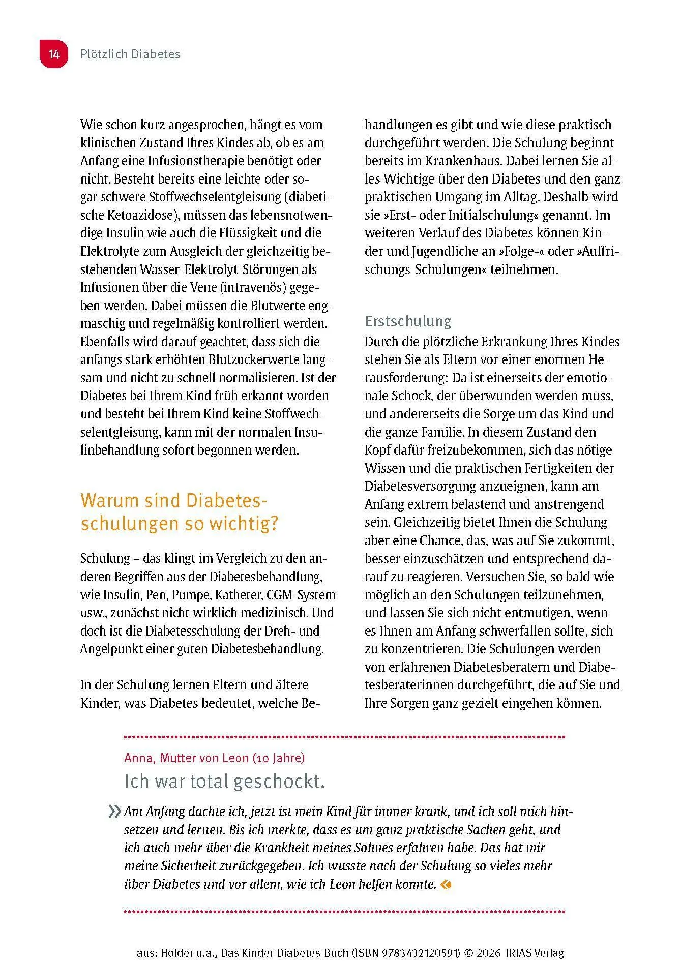 Bild: 9783432120591 | Das Kinder-Diabetes-Buch | Unbeschwert groß werden mit Typ-1-Diabetes