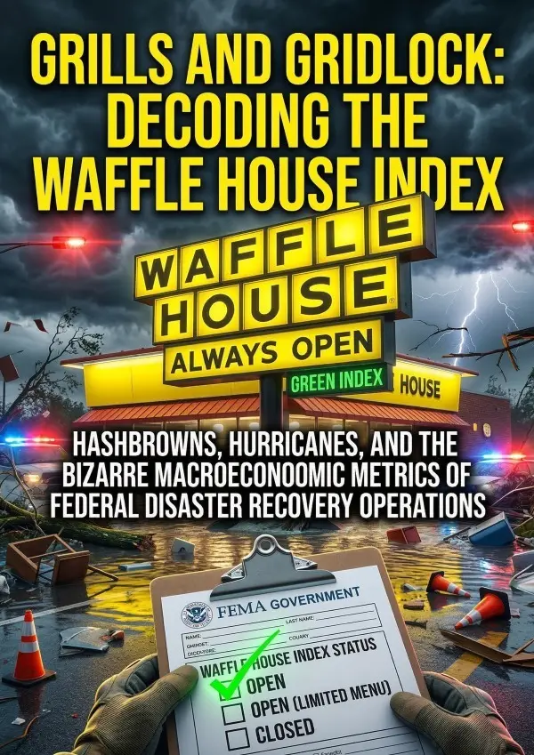 Cover: 9783565330591 | Grills and Gridlock: Decoding the Waffle House Index | Nathaniel Hayes
