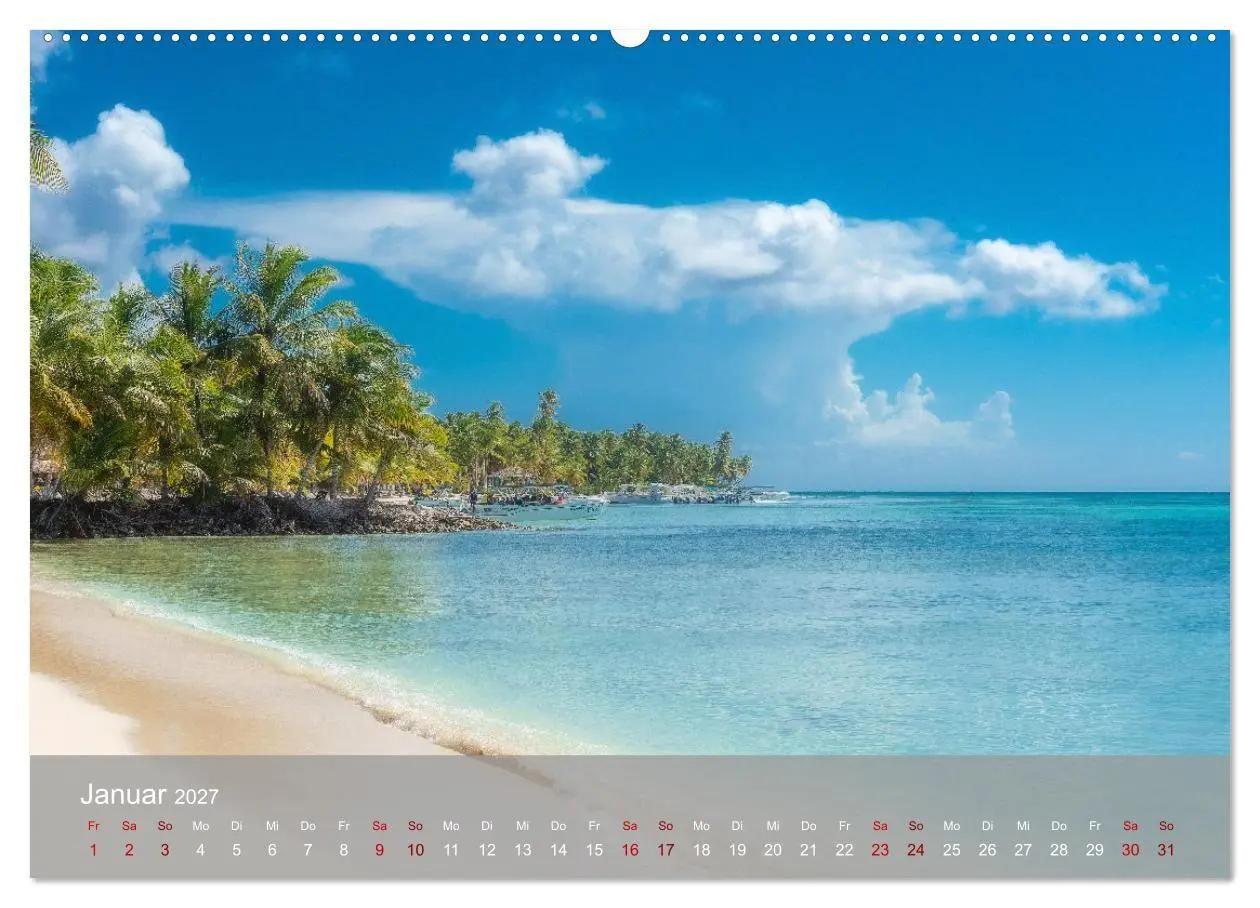Bild: 9783569460591 | Karibik Traum Isla Saona (Wandkalender 2027 DIN A2 quer), CALVENDO...