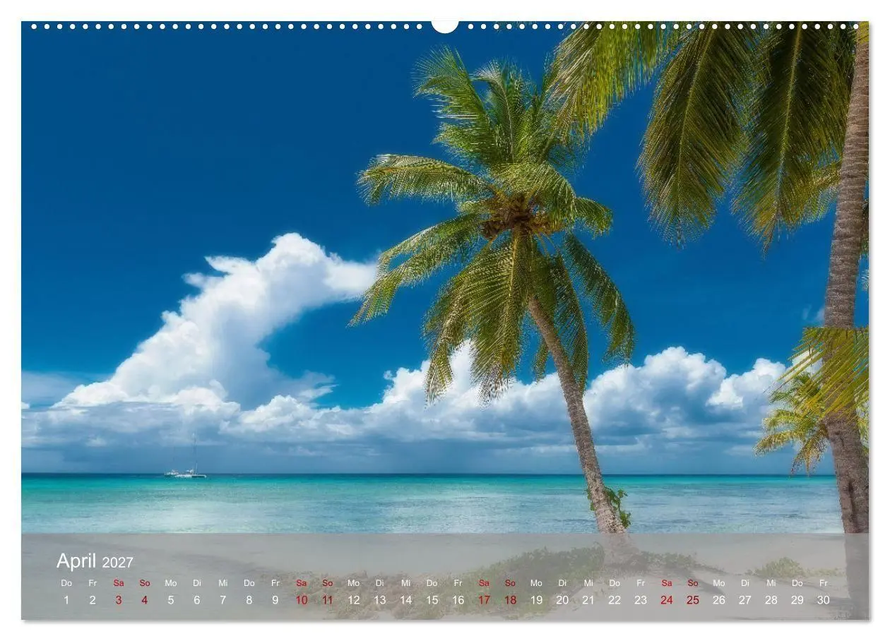 Bild: 9783569460591 | Karibik Traum Isla Saona (Wandkalender 2027 DIN A2 quer), CALVENDO...