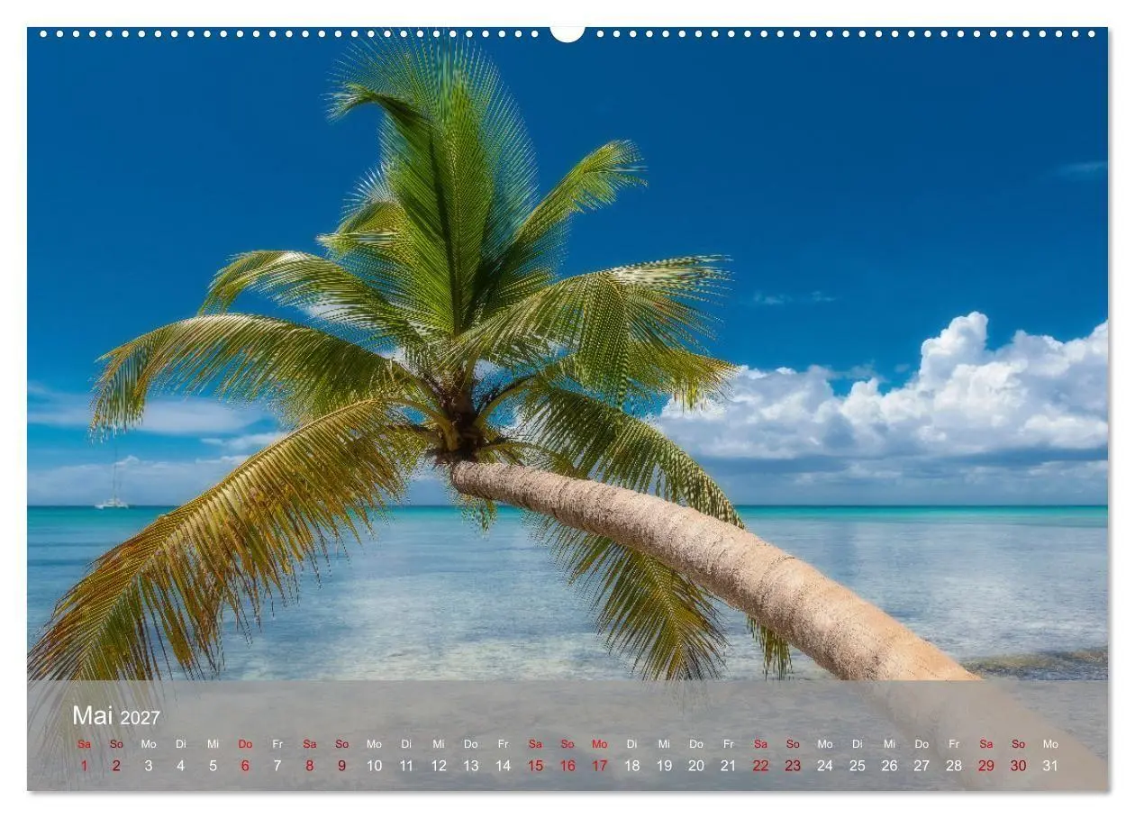 Bild: 9783569460591 | Karibik Traum Isla Saona (Wandkalender 2027 DIN A2 quer), CALVENDO...