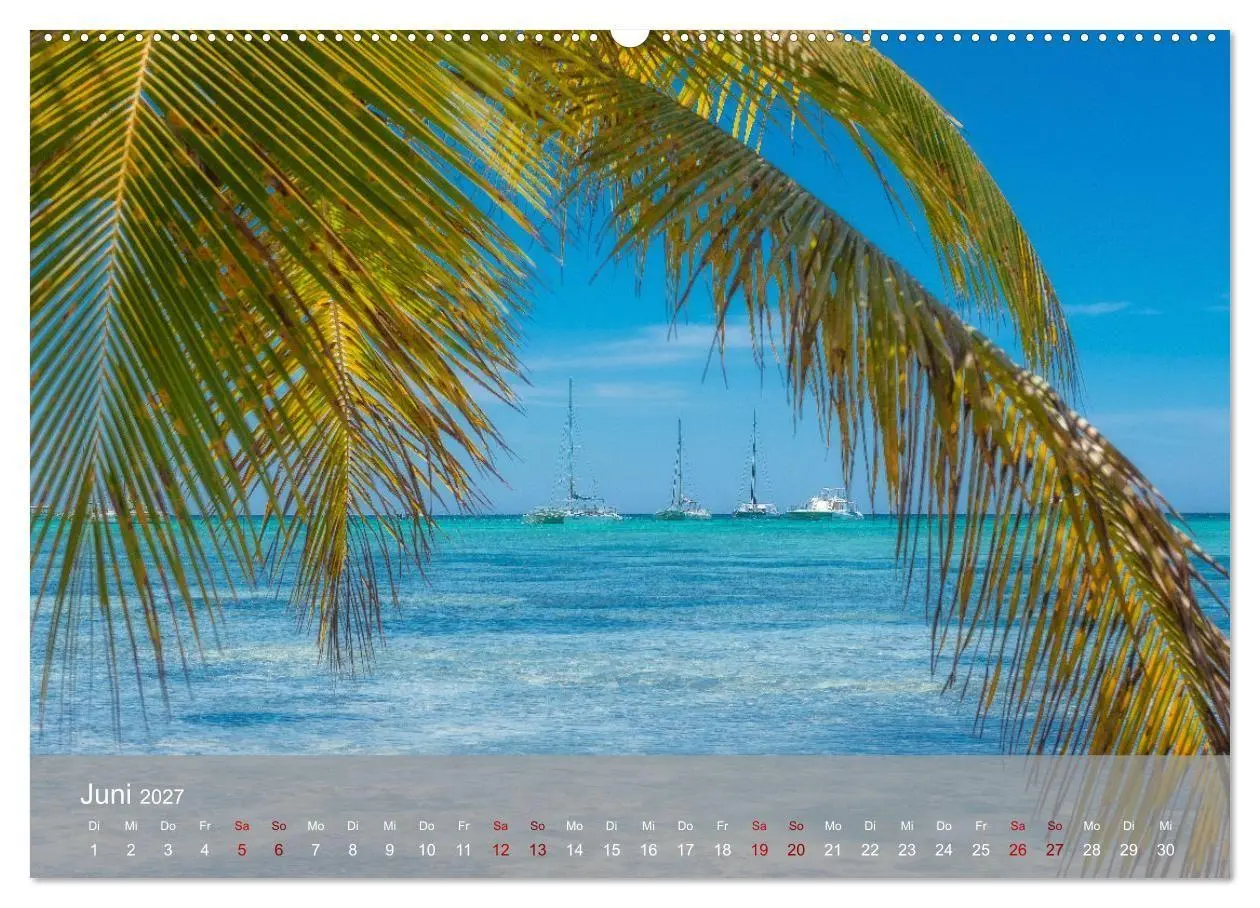 Bild: 9783569460591 | Karibik Traum Isla Saona (Wandkalender 2027 DIN A2 quer), CALVENDO...