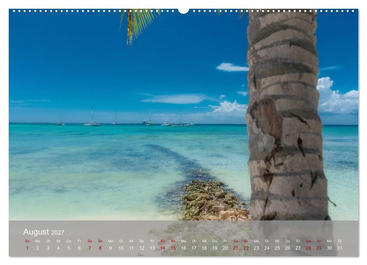 Bild: 9783569460591 | Karibik Traum Isla Saona (Wandkalender 2027 DIN A2 quer), CALVENDO...
