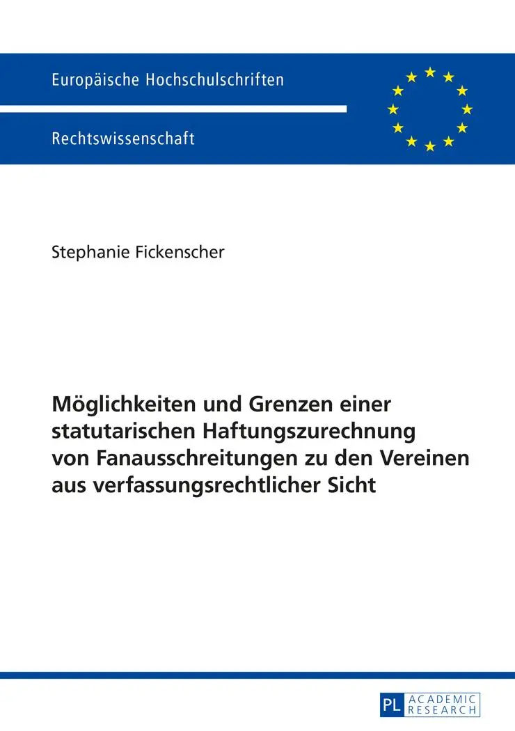 Cover: 9783631660591 | Möglichkeiten und Grenzen einer statutarischen Haftungszurechnung...
