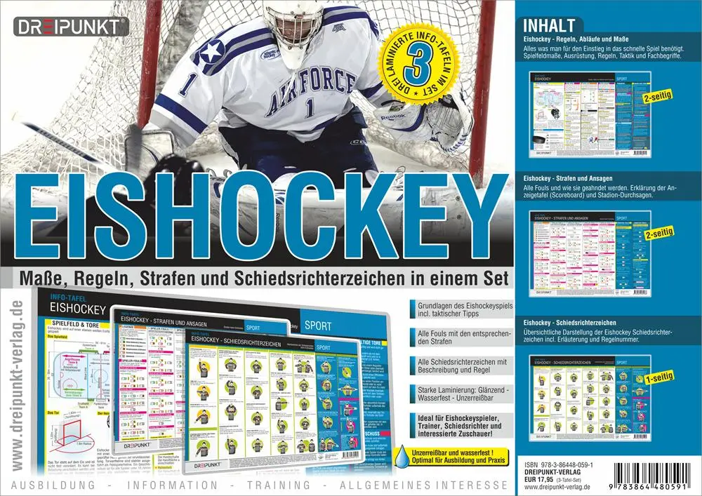 Cover: 9783864480591 | Tafel-Set Eishockey | Michael Schulze | Poster | 5 S. | Deutsch | 2016