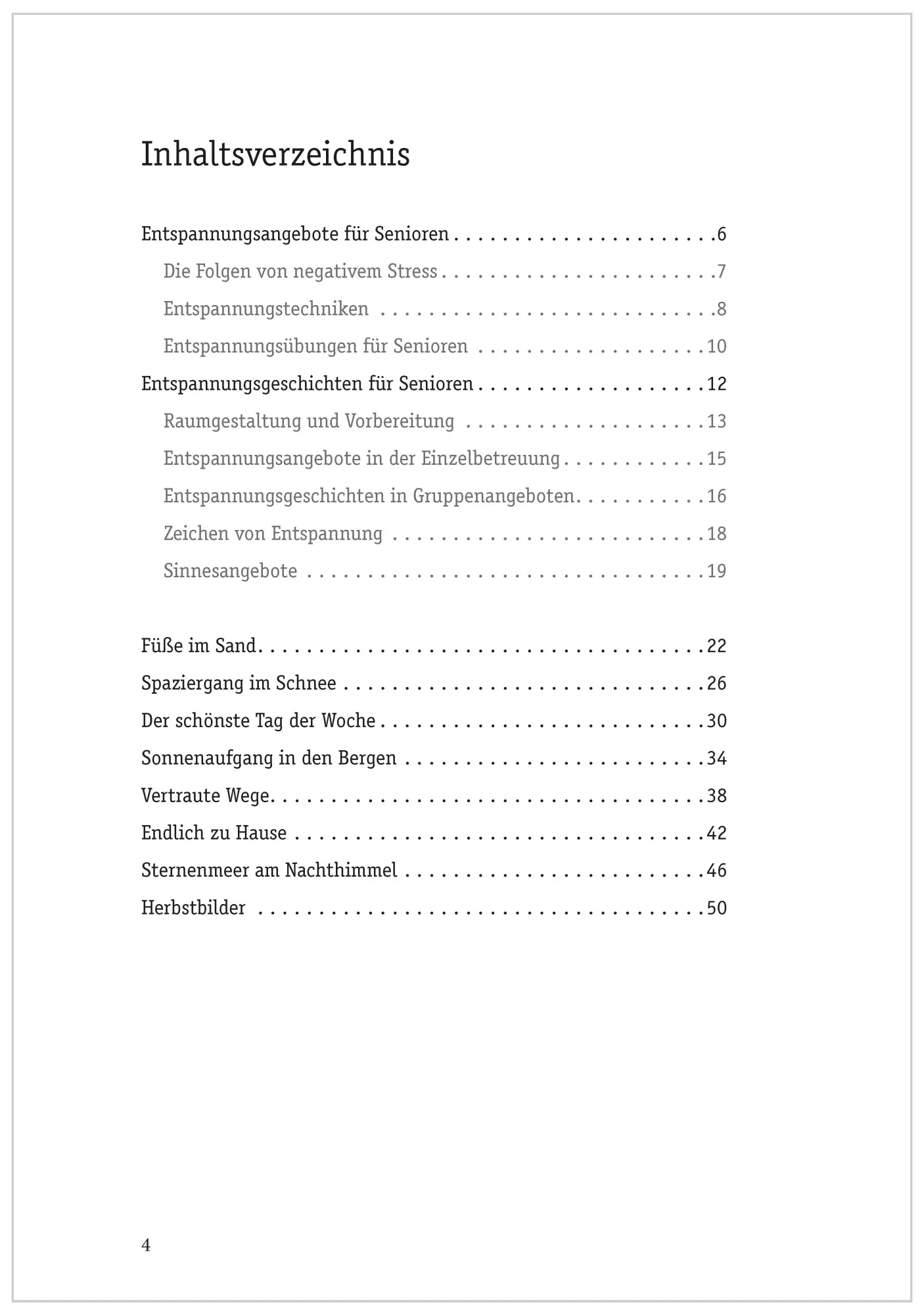 Bild: 9783944360591 | Geschichten zum Entspannen für Senioren | Annika Schneider | Buch