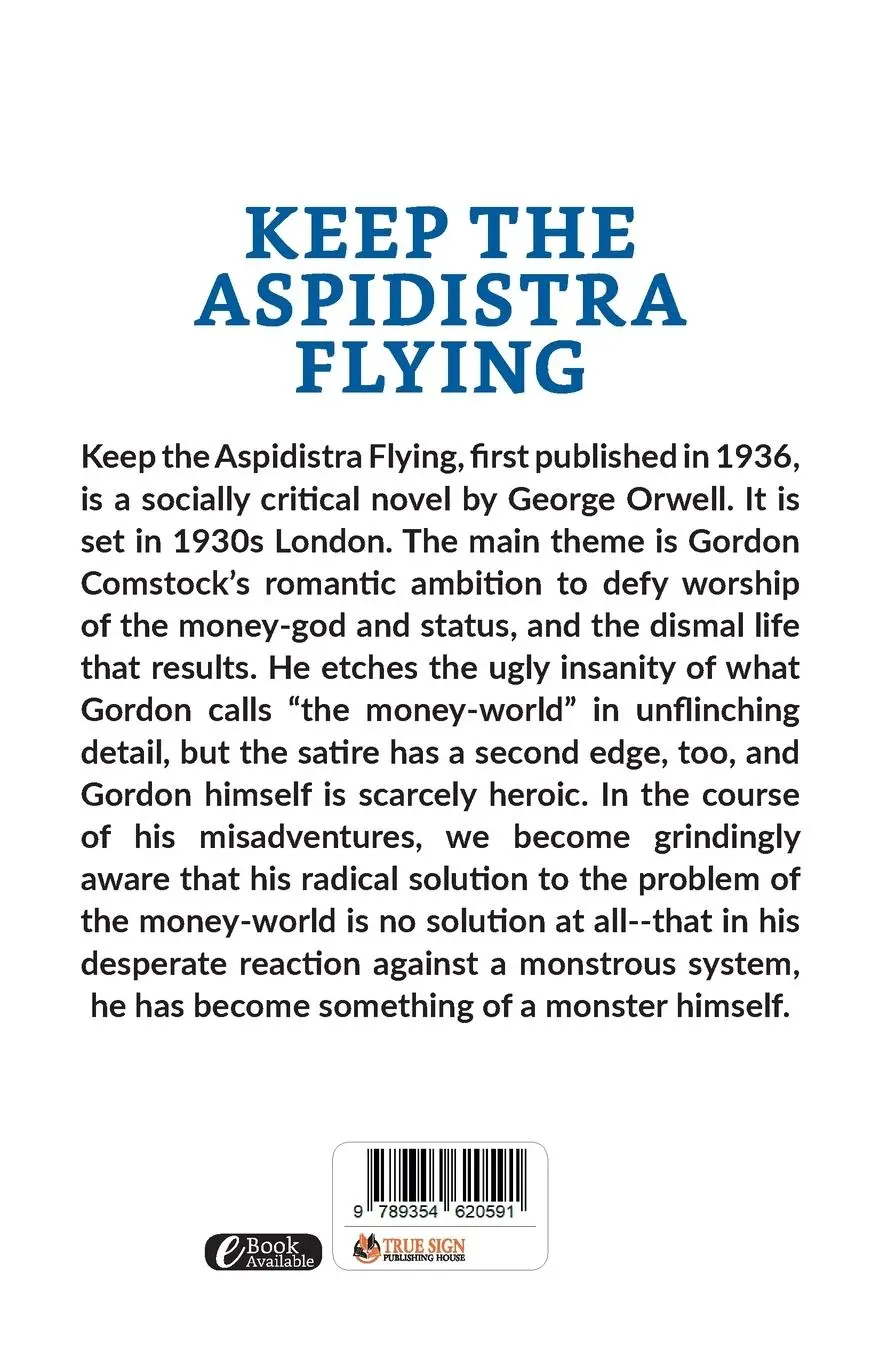 Rückseite: 9789354620591 | Keep the Aspidistra Flying | George Orwell | Taschenbuch | Englisch