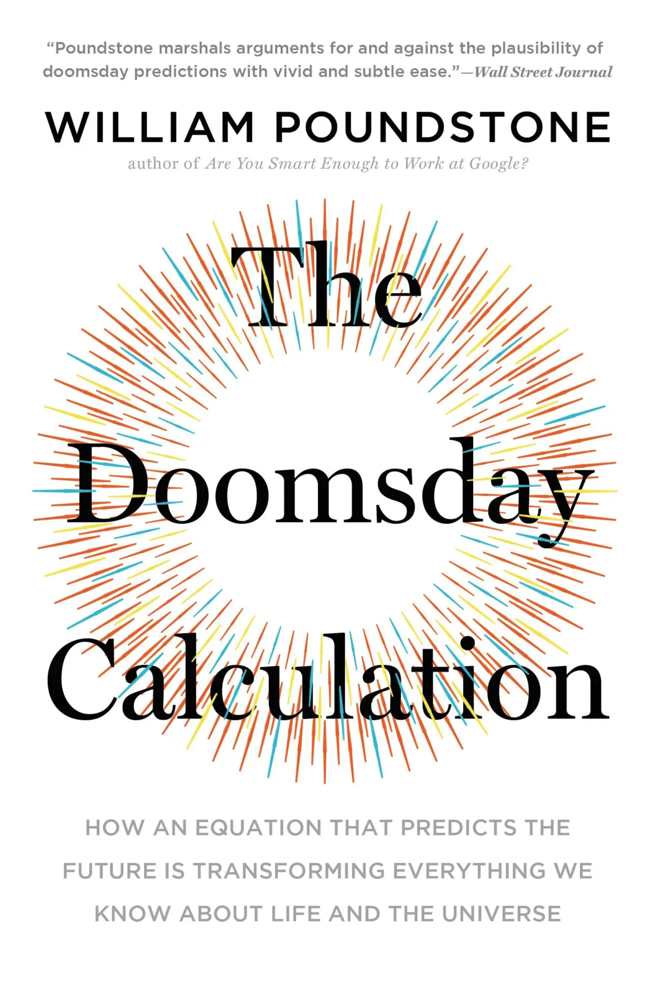 Cover: 9780316440691 | The Doomsday Calculation | William Poundstone | Taschenbuch | Englisch