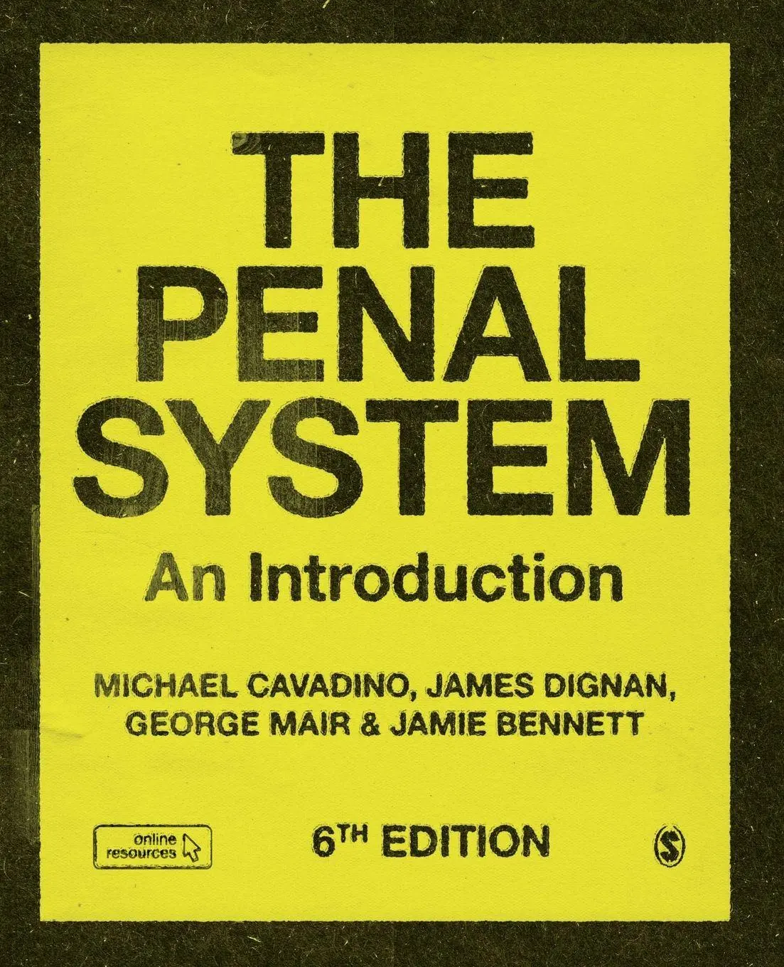 Cover: 9781526460691 | The Penal System | An Introduction | Mick Cavadino (u. a.) | Buch