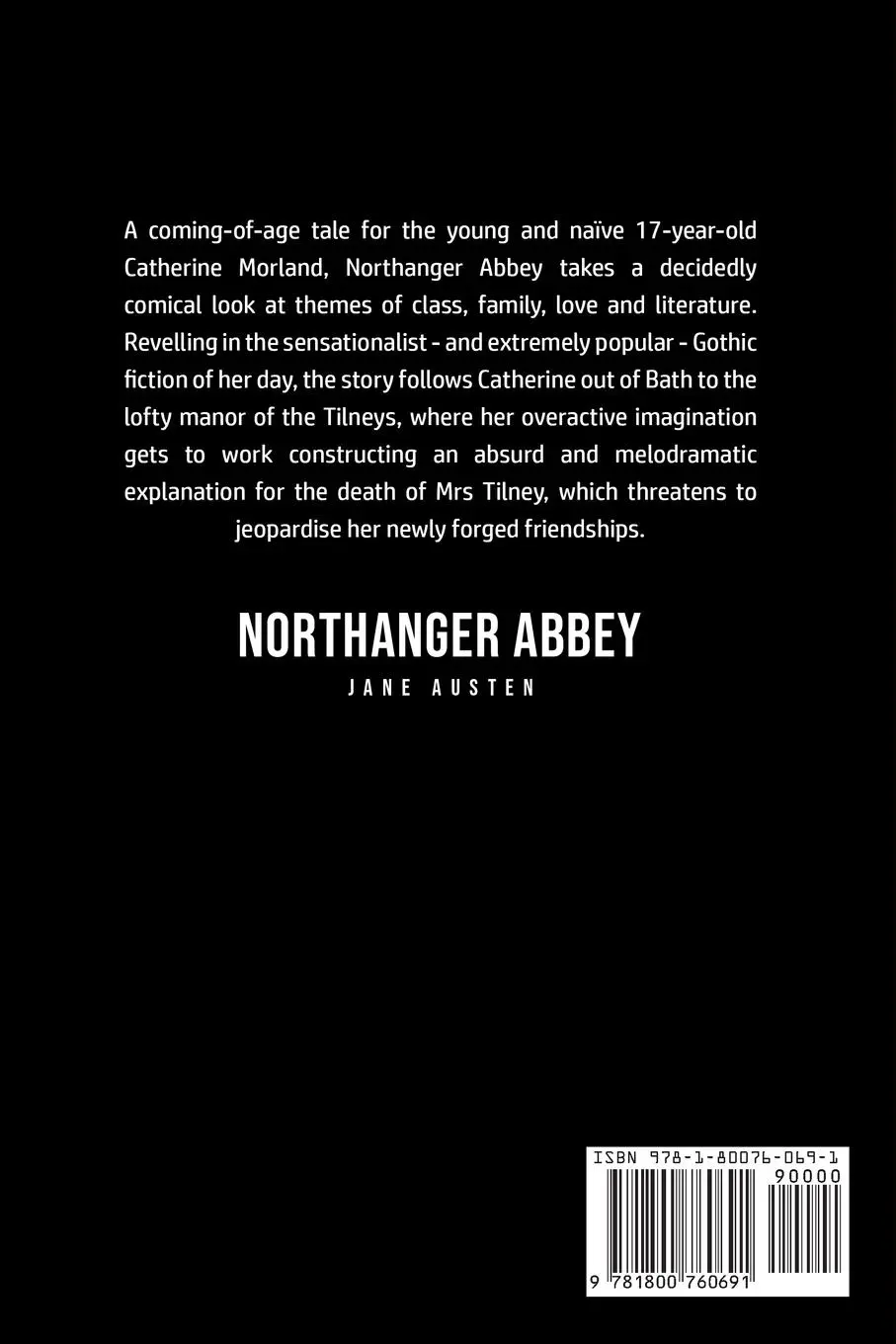 Rückseite: 9781800760691 | Northanger Abbey | Jane Austen | Taschenbuch | Kartoniert / Broschiert