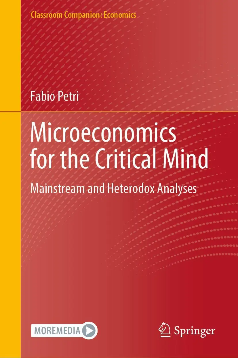 Cover: 9783030620691 | Microeconomics for the Critical Mind | Fabio Petri | Buch | 2 Bücher
