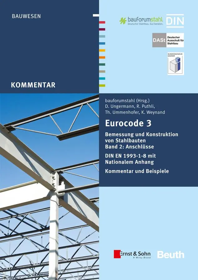 Cover: 9783433030691 | Eurocode 3 Bemessung und Konstruktion von Stahlbauten, Band 2 | Buch