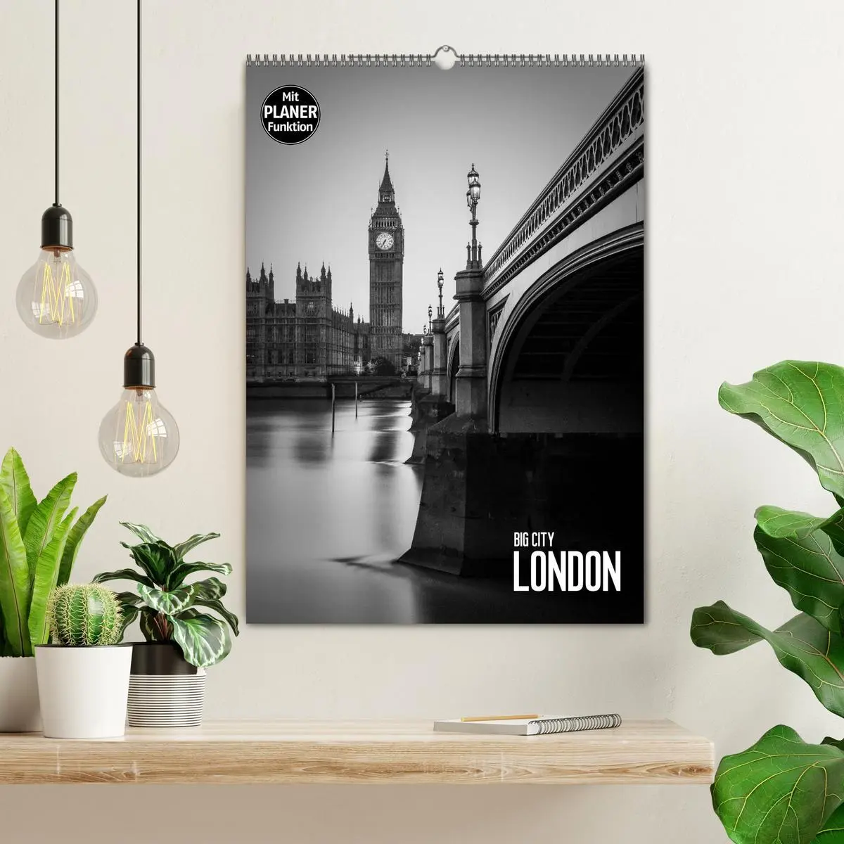 Bild: 9783516430691 | Big City London (Wandkalender 2026 DIN A2 hoch), CALVENDO...