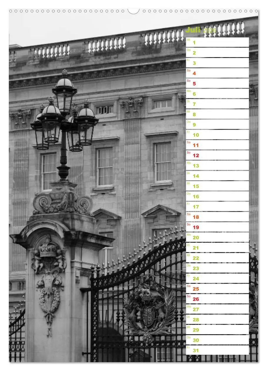 Bild: 9783516430691 | Big City London (Wandkalender 2026 DIN A2 hoch), CALVENDO...