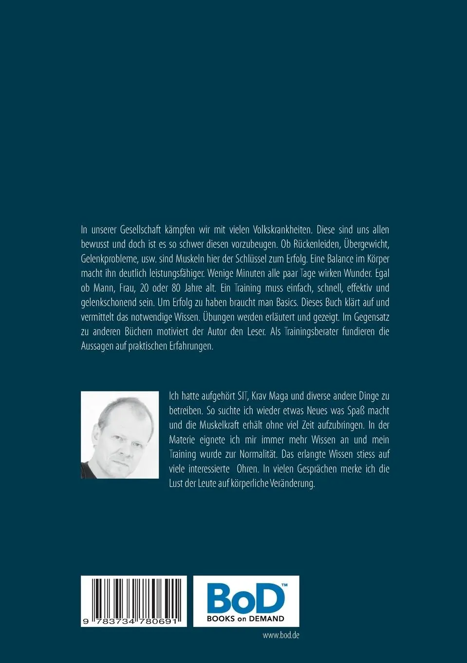 Rückseite: 9783734780691 | Gesundes Muskeltraining | Abnehmen nebenher | The Laird | Taschenbuch