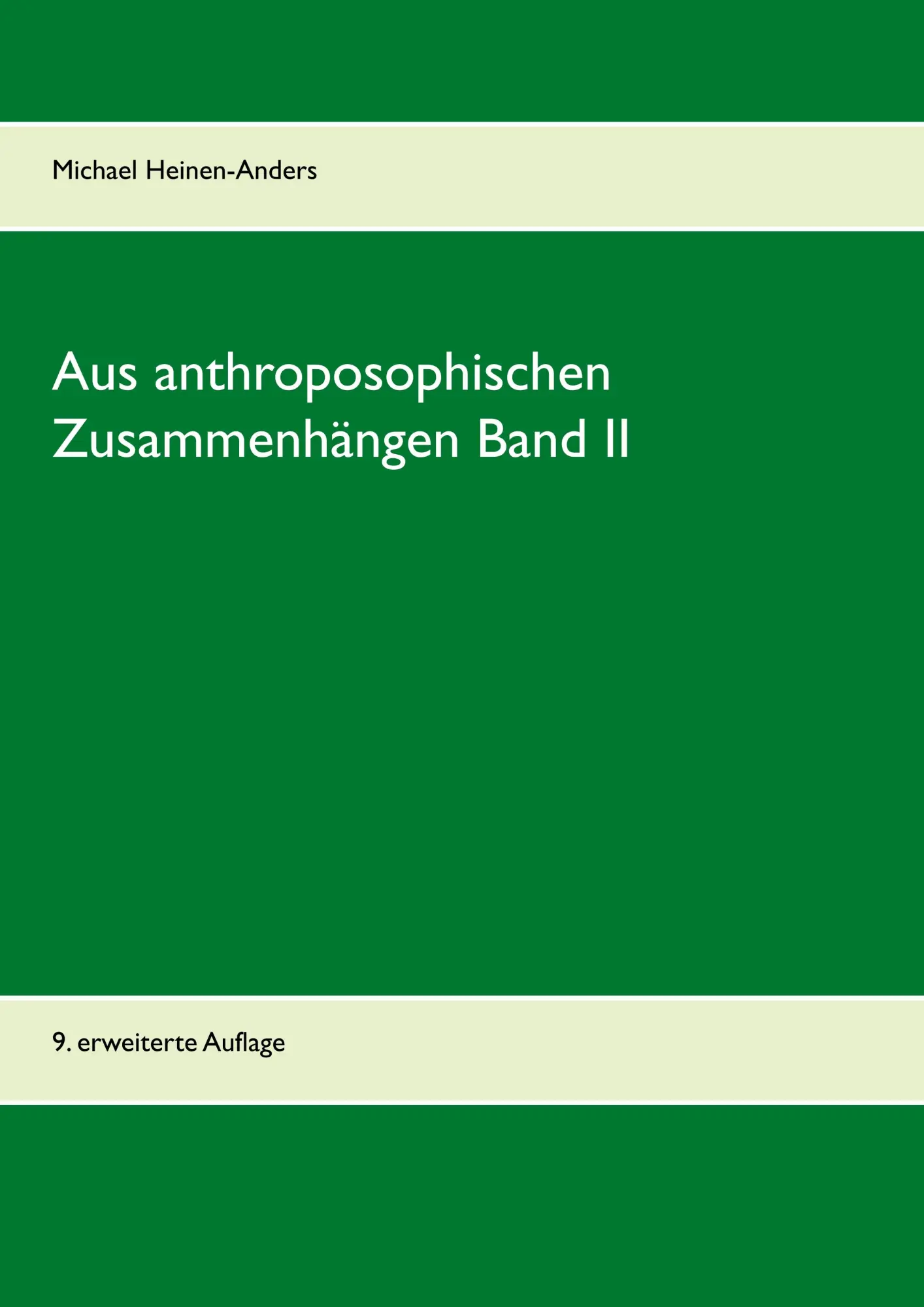 Cover: 9783842380691 | Aus anthroposophischen Zusammenhängen Band II | 9. erweiterte Auflage
