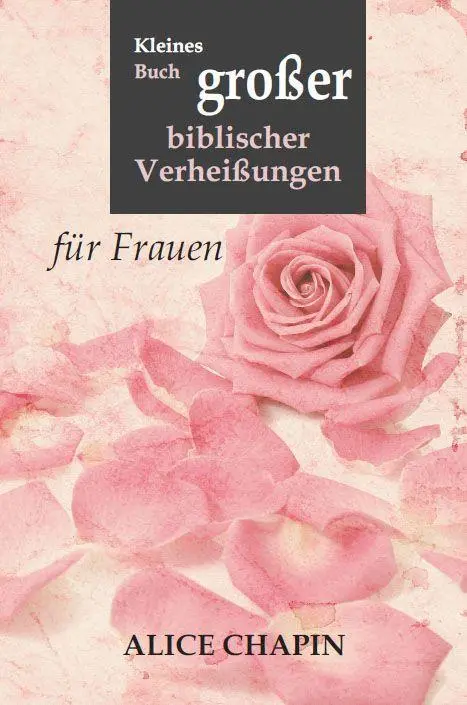 Cover: 9783905290691 | Kleines Buch großer biblischer ../Frauen | Alice Chapin | Taschenbuch