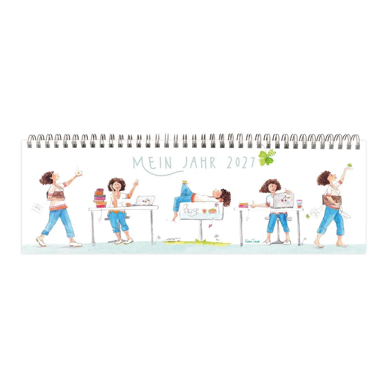 Cover: 9783911060691 | Tischkalender Frauenpower 2027 | Karin Tauer | Kalender | Deutsch