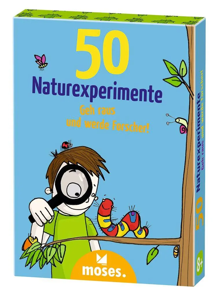 Cover: 4033477210791 | 50 Naturexperimente | Geh raus und werde Forscher! | Nicola Berger