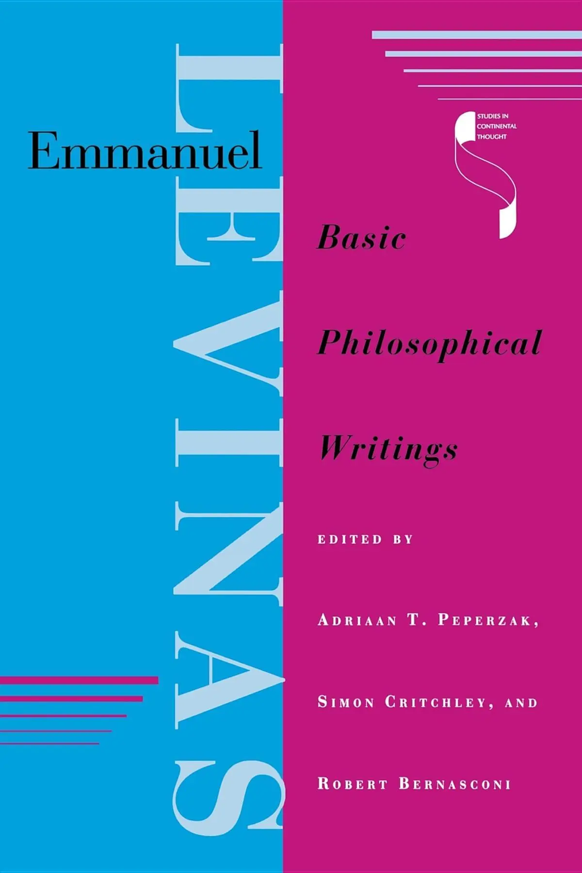 Cover: 9780253210791 | Emmanuel Levinas: Basic Philosophical Writings | Peperzak (u. a.)