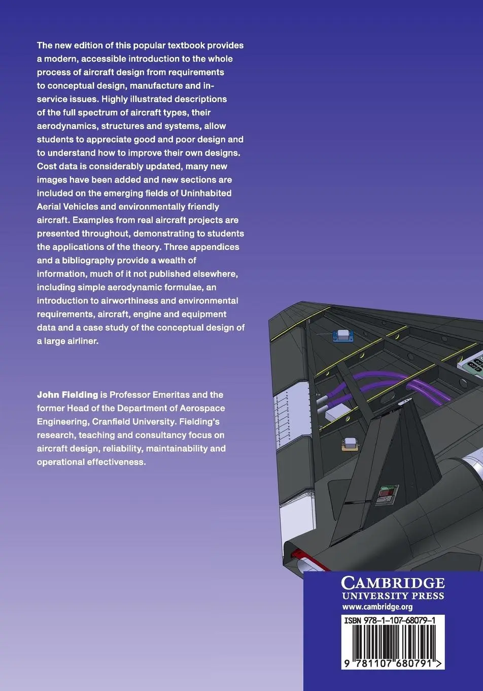 Rückseite: 9781107680791 | Introduction to Aircraft Design, second edition | John P. Fielding
