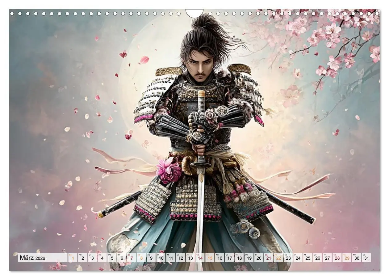 Bild: 9783516660791 | Die Seele des Schwertes - Samurai im Bild (Wandkalender 2026 DIN A3...