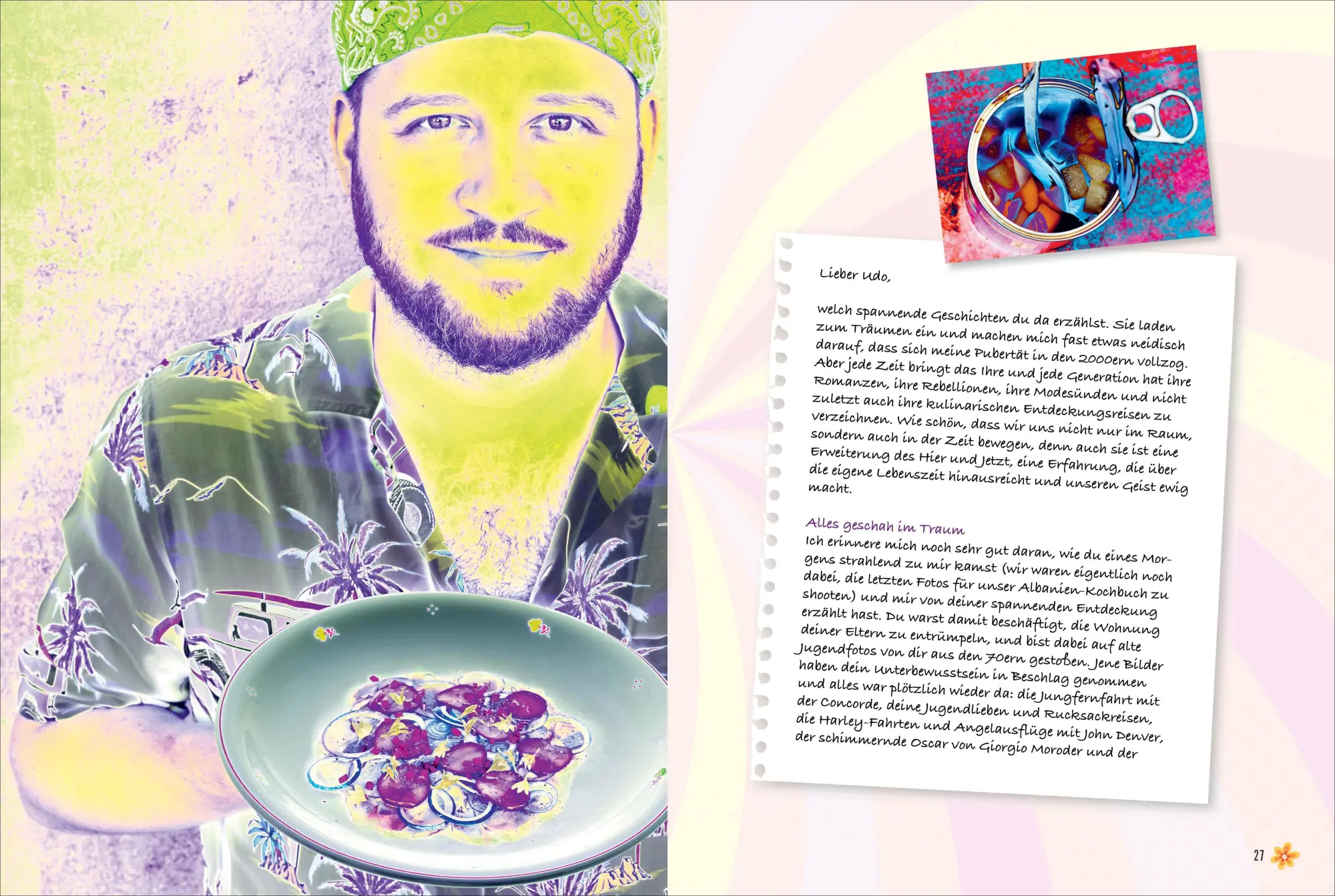 Bild: 9783989510791 | Flower Power Food | Eine kulinarische Zeitreise durch die 70er-Jahre