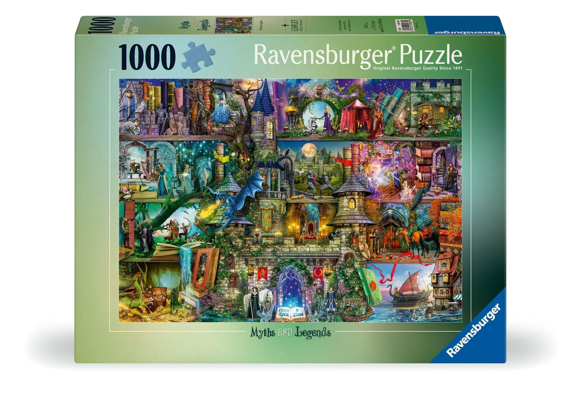 Cover: 4005555000891 | Erwachsenenpuzzle 1000 Teile - Mythen und Legenden | Spiel | 12000089