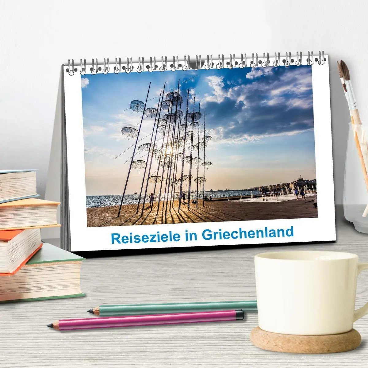 Bild: 9783457870891 | Reiseziele in Griechenland (Tischkalender 2026 DIN A5 quer),...