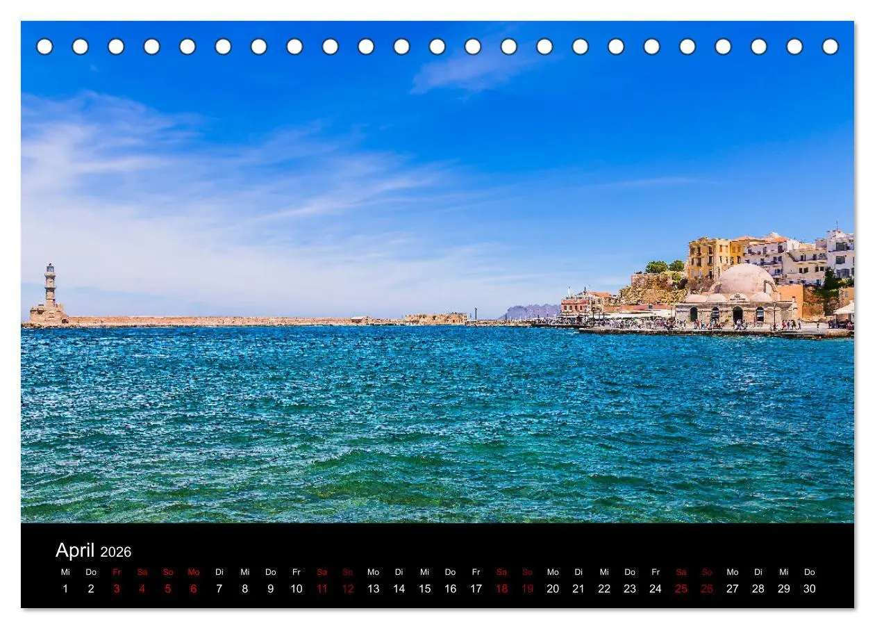 Bild: 9783457870891 | Reiseziele in Griechenland (Tischkalender 2026 DIN A5 quer),...