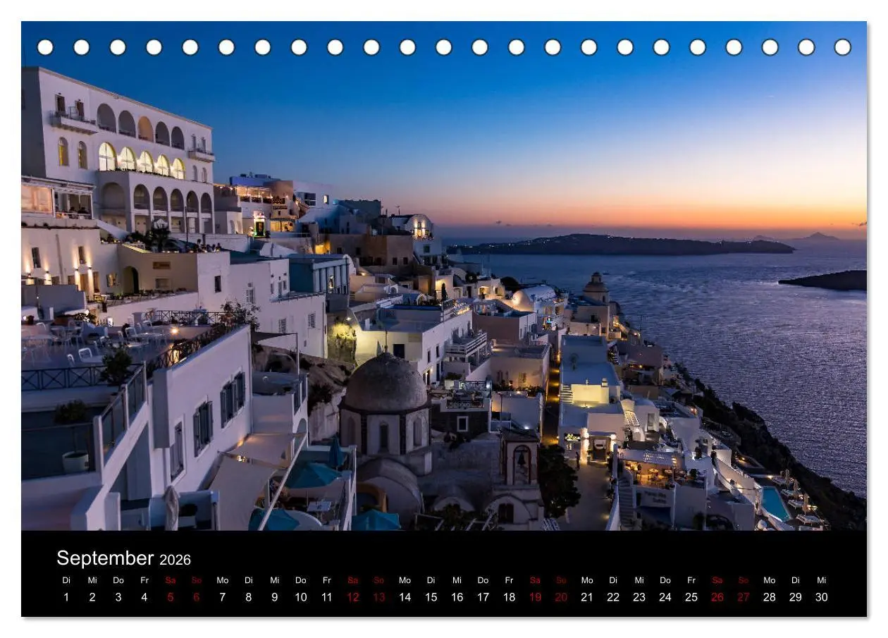 Bild: 9783457870891 | Reiseziele in Griechenland (Tischkalender 2026 DIN A5 quer),...
