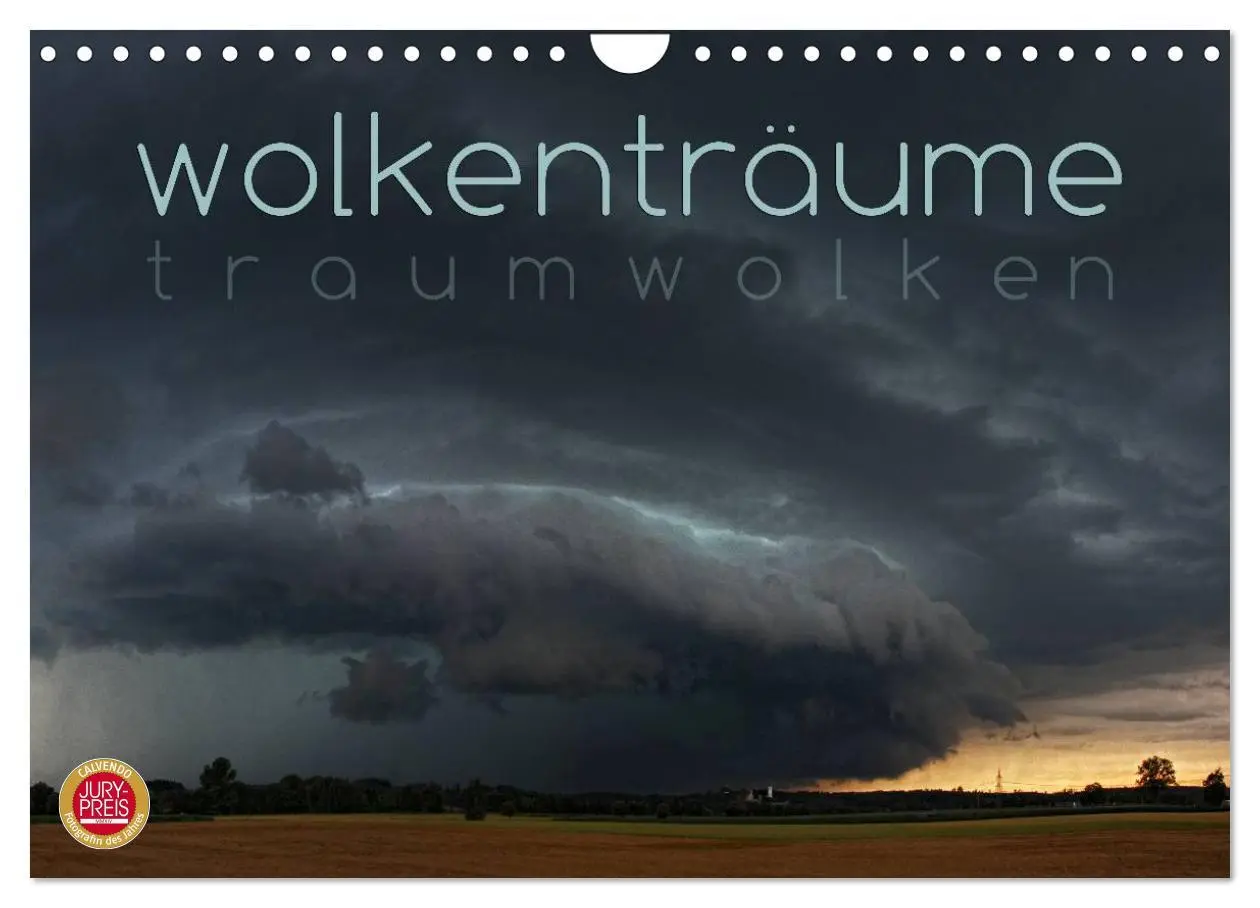 Cover: 9783516100891 | Wolkenträume - Traumwolken (Wandkalender 2026 DIN A4 quer),...
