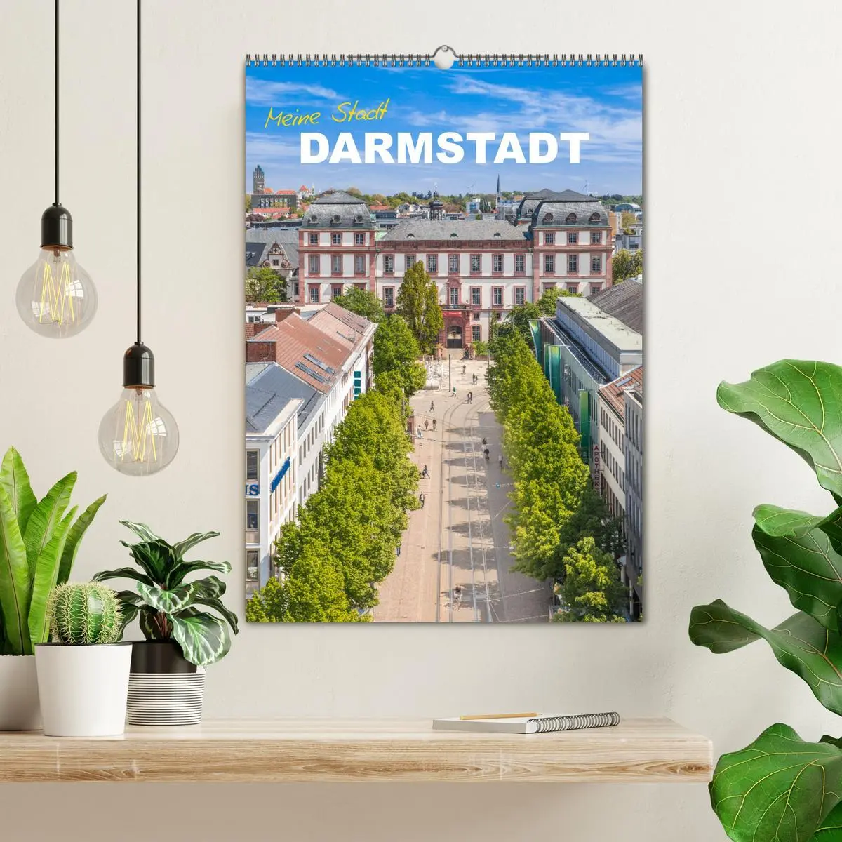 Bild: 9783516410891 | Meine Stadt Darmstadt (Wandkalender 2026 DIN A2 hoch), CALVENDO...