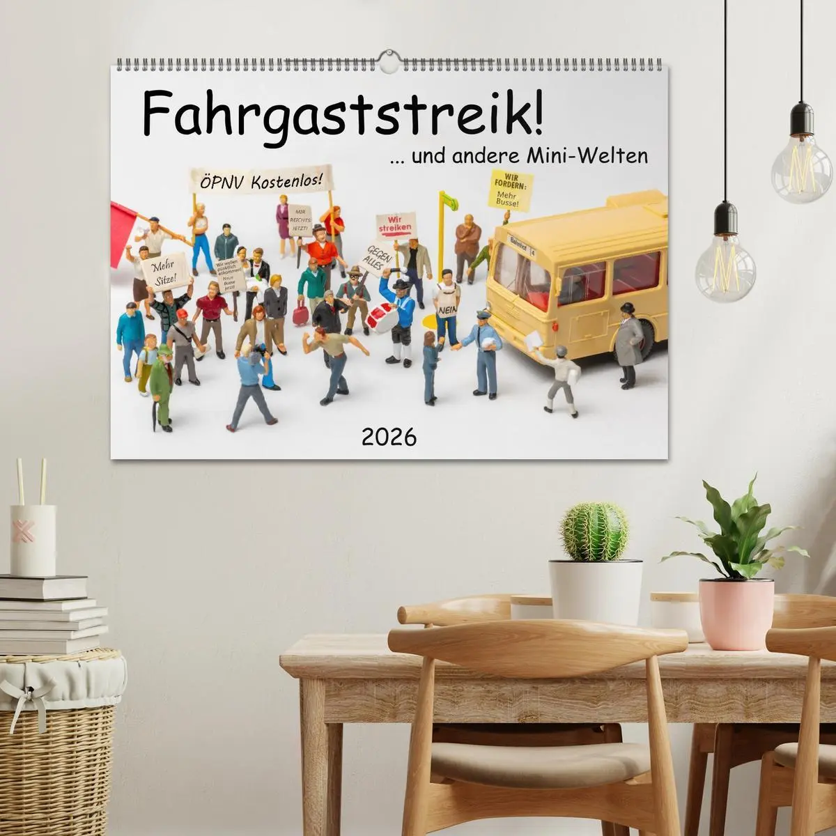 Bild: 9783516650891 | Fahrgaststreik! ... und andere Mini-Welten (Wandkalender 2026 DIN...