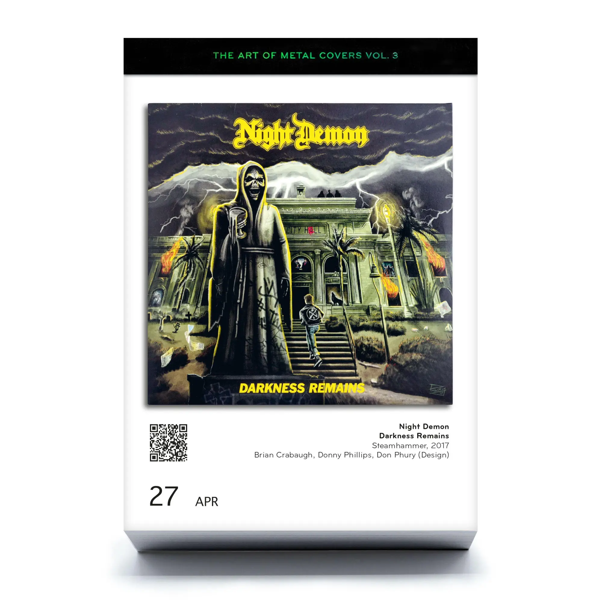 Bild: 9783949070891 | The Art of Metal Covers Vol. 3 | Oliver Seltmann | Kalender | 365 S.