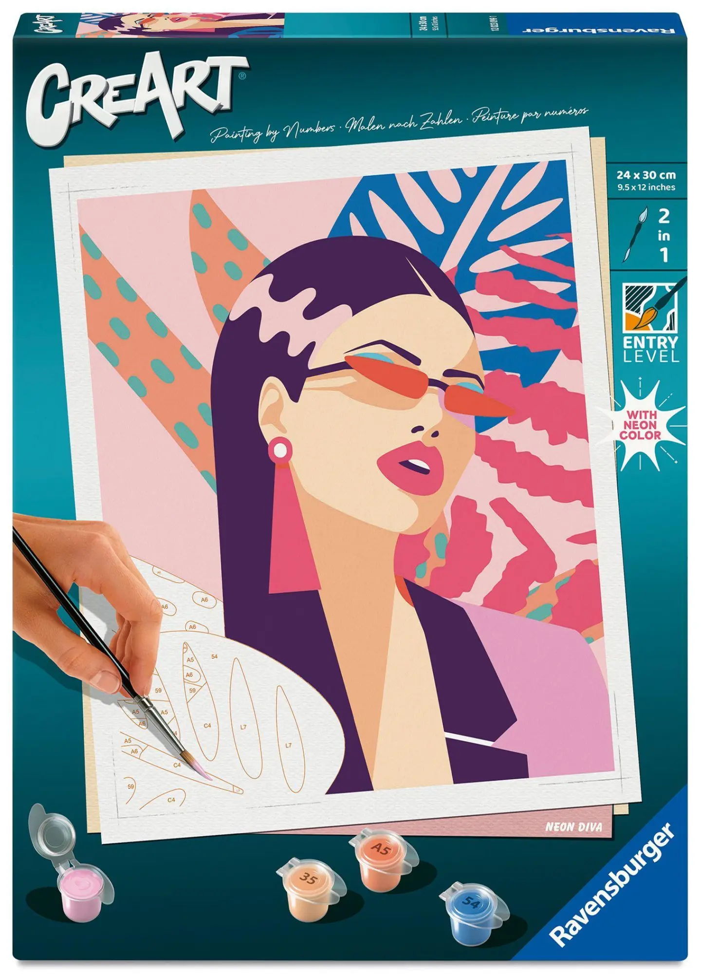 Cover: 4005555230991 | CreArt Adults Trend - Neon Diva | Spiel | CreArt | Deutsch | 2026
