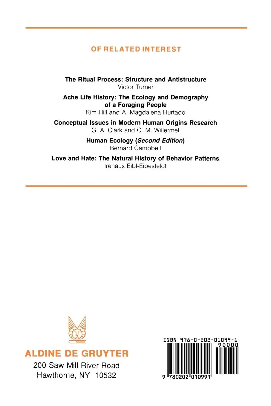Rückseite: 9780202010991 | Stone Age Economics | Marshall Sahlins | Taschenbuch | Englisch