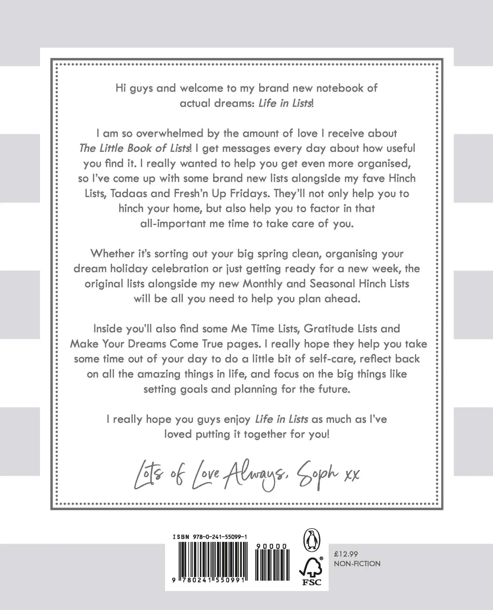 Rückseite: 9780241550991 | Mrs Hinch: Life in Lists | The Little Book of Lists 2 | Mrs Hinch