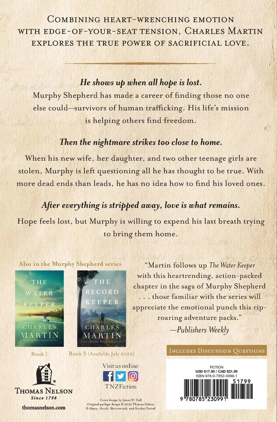 Rückseite: 9780785230991 | The Letter Keeper | Charles Martin | Taschenbuch | Englisch | 2022