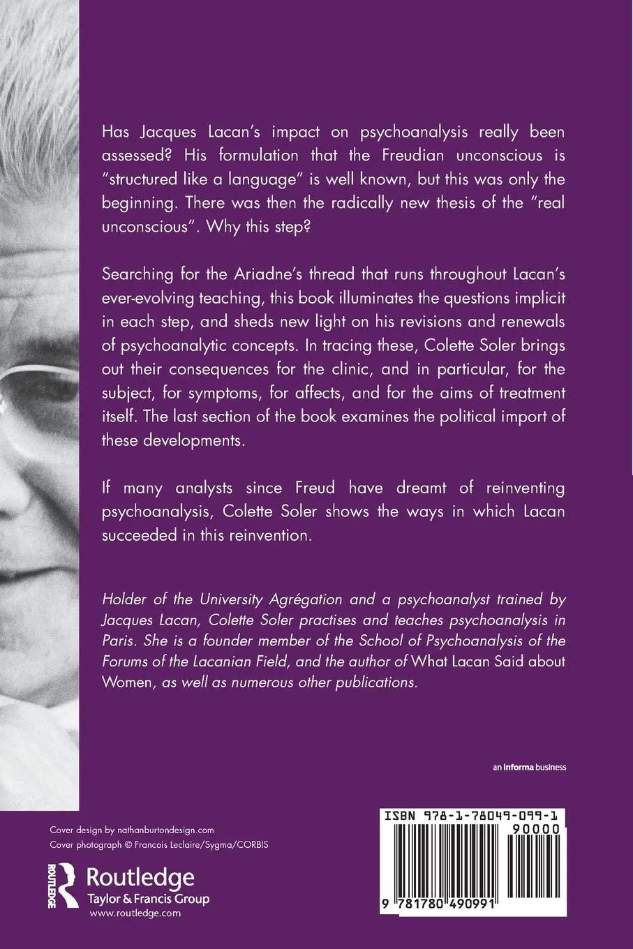 Rückseite: 9781780490991 | Lacan - The Unconscious Reinvented | The Unconscious Reinvented | Buch
