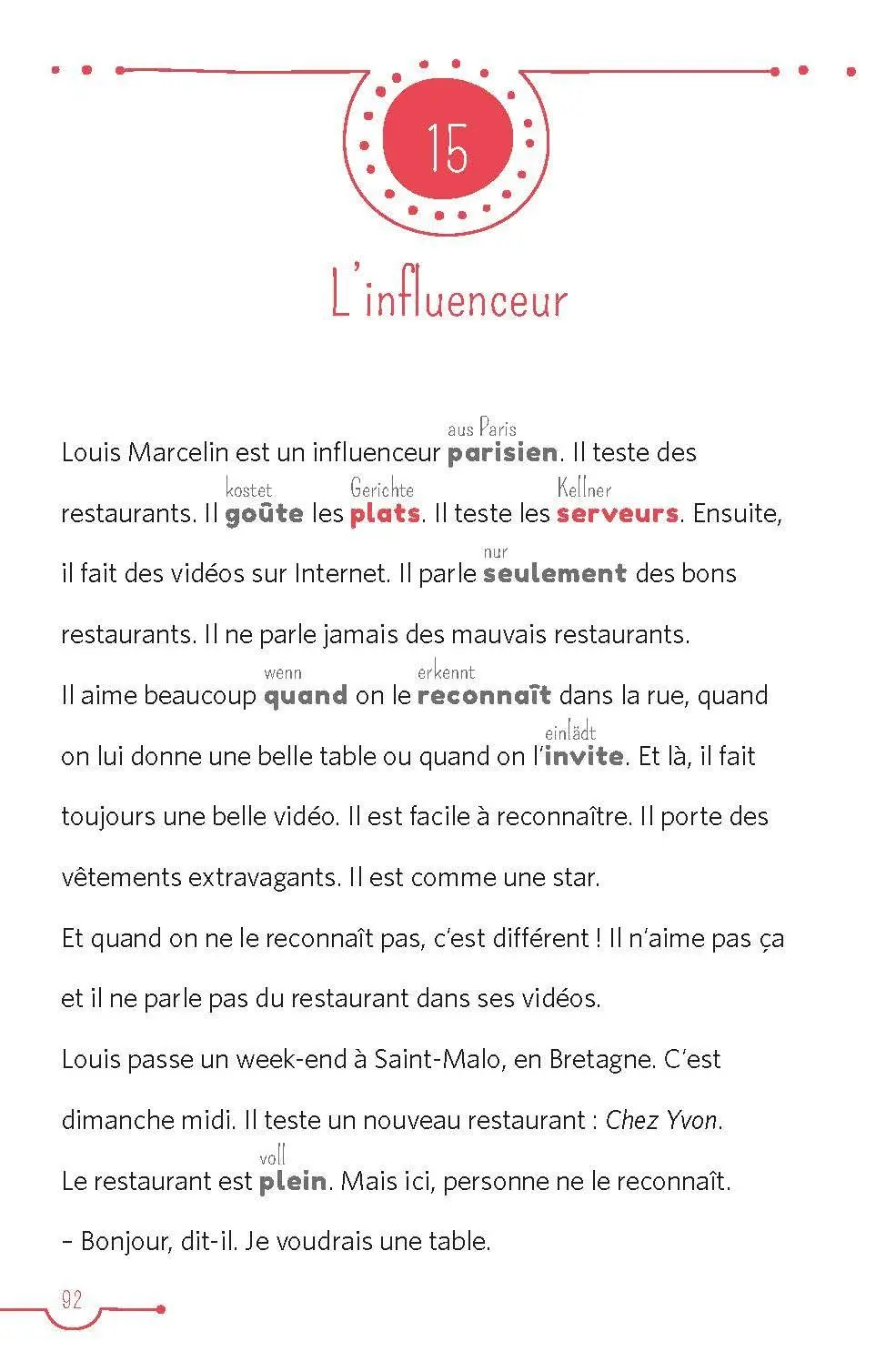 Bild: 9783125660991 | PONS 5-Minuten-Lektüren Französisch A1 - Rendez-vous au café | Buch