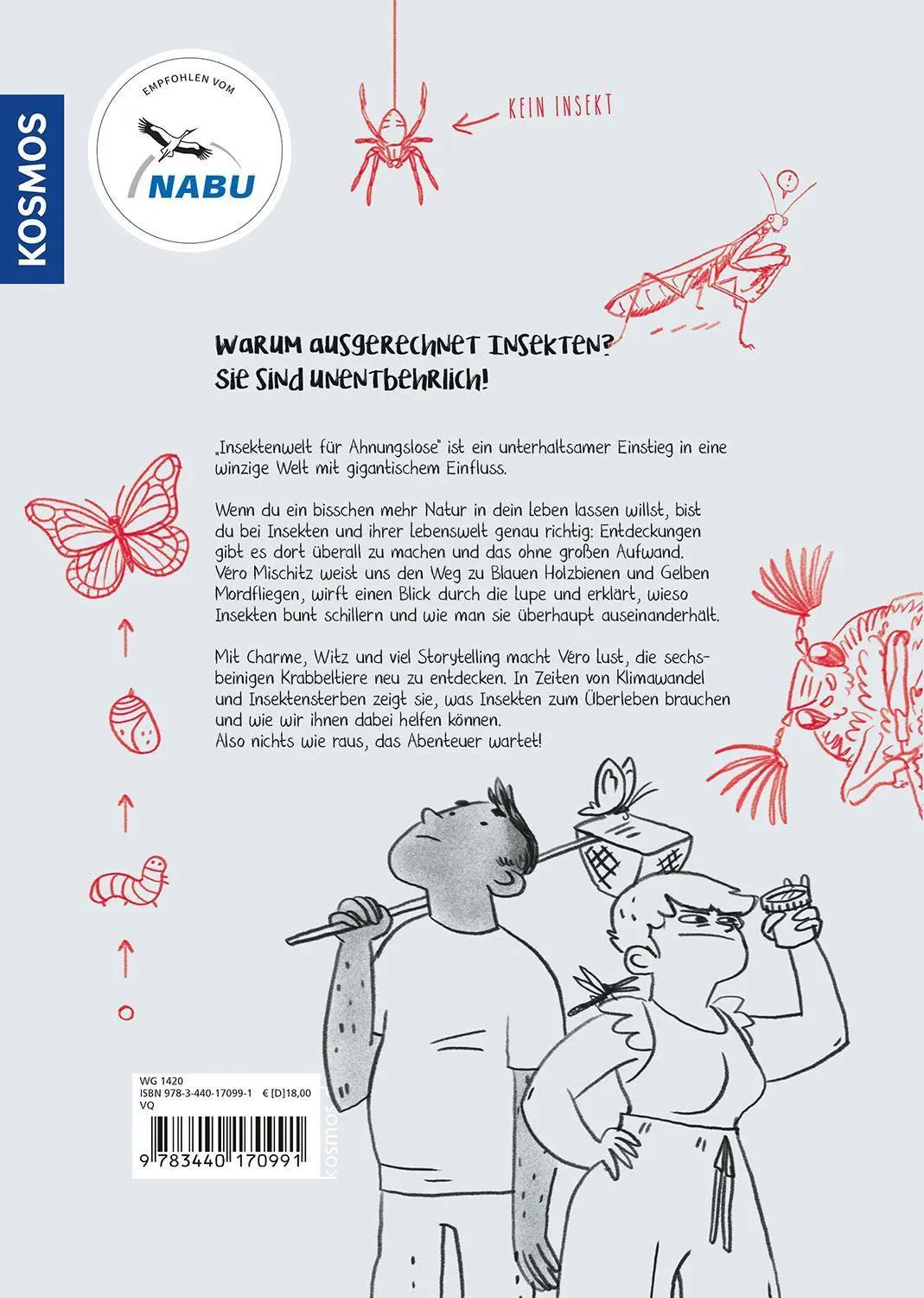 Bild: 9783440170991 | Insektenwelt für Ahnungslose | Véro Mischitz | Taschenbuch | 128 S.