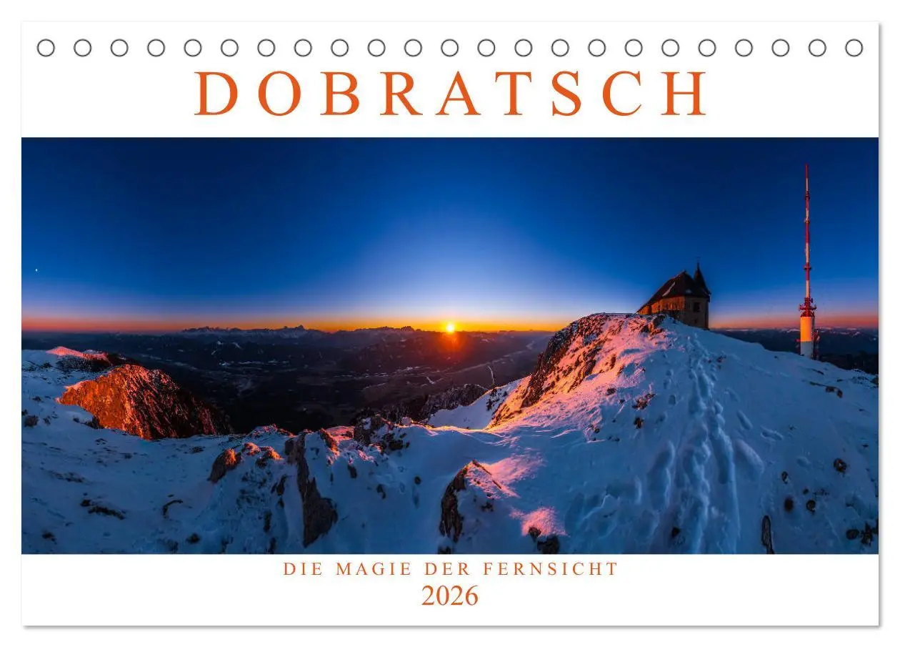 Cover: 9783457930991 | DOBRATSCH - Die Magie der Fernsicht (Tischkalender 2026 DIN A5...