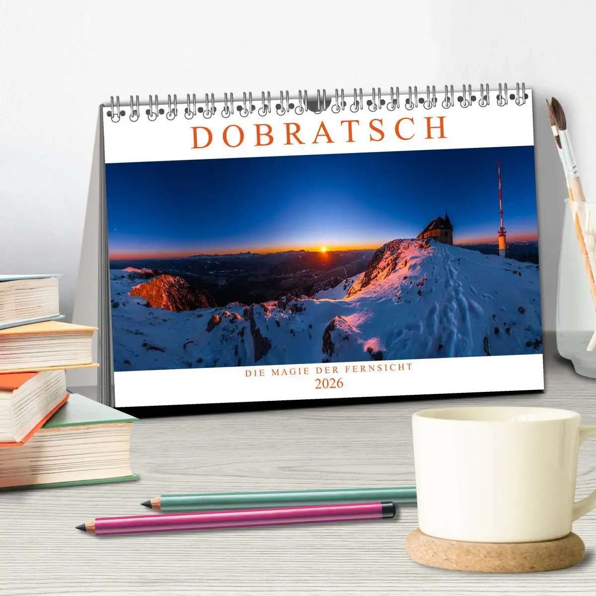 Bild: 9783457930991 | DOBRATSCH - Die Magie der Fernsicht (Tischkalender 2026 DIN A5...