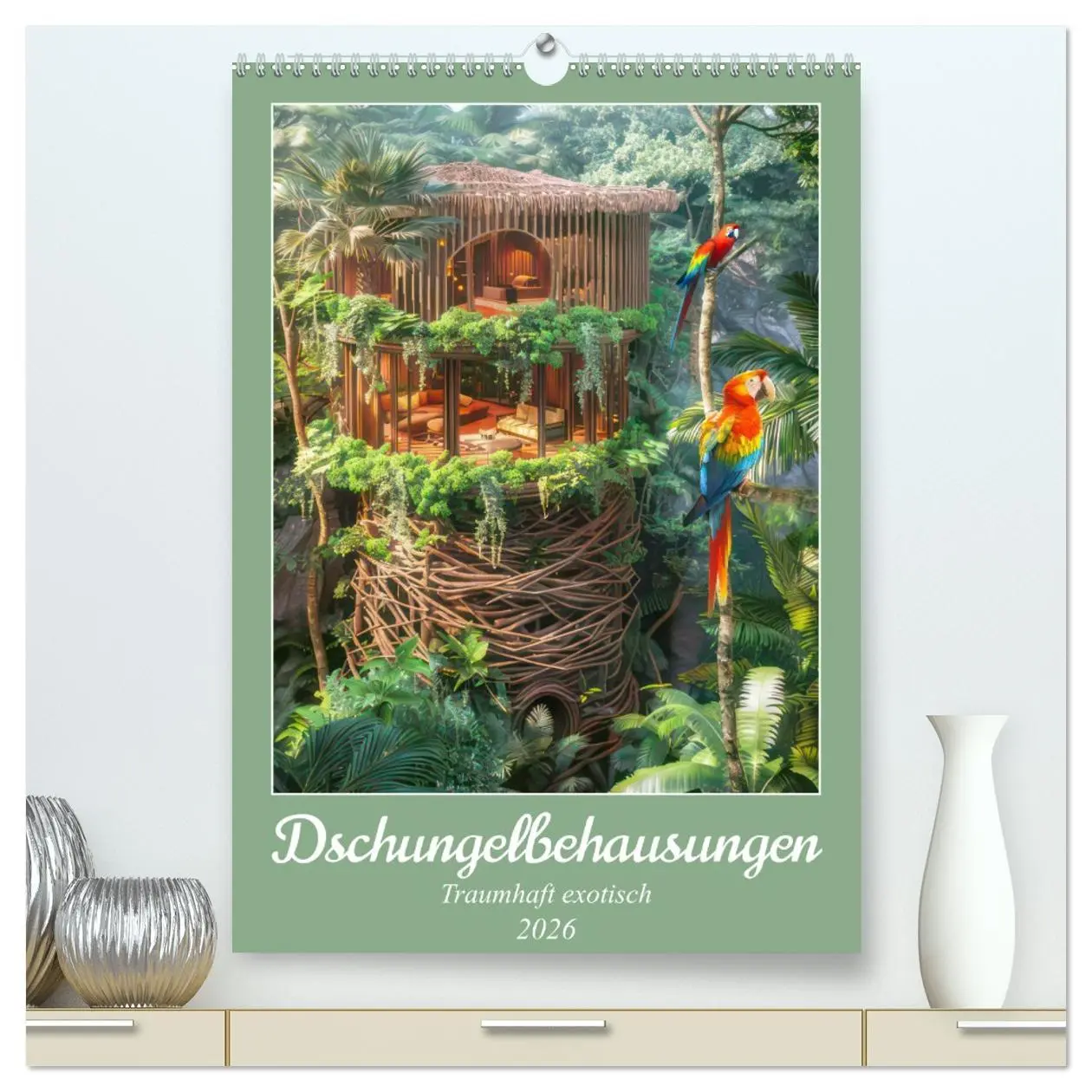 Cover: 9783516260991 | Dschungelbehausungen - Traumhaft exotisch (hochwertiger Premium...