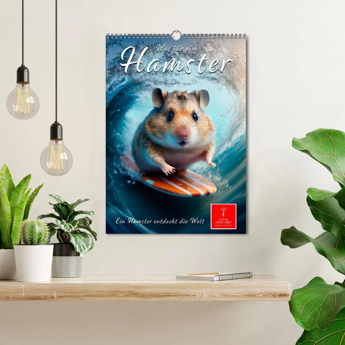 Bild: 9783516330991 | Was für ein Hamster (Wandkalender 2026 DIN A3 hoch), CALVENDO...