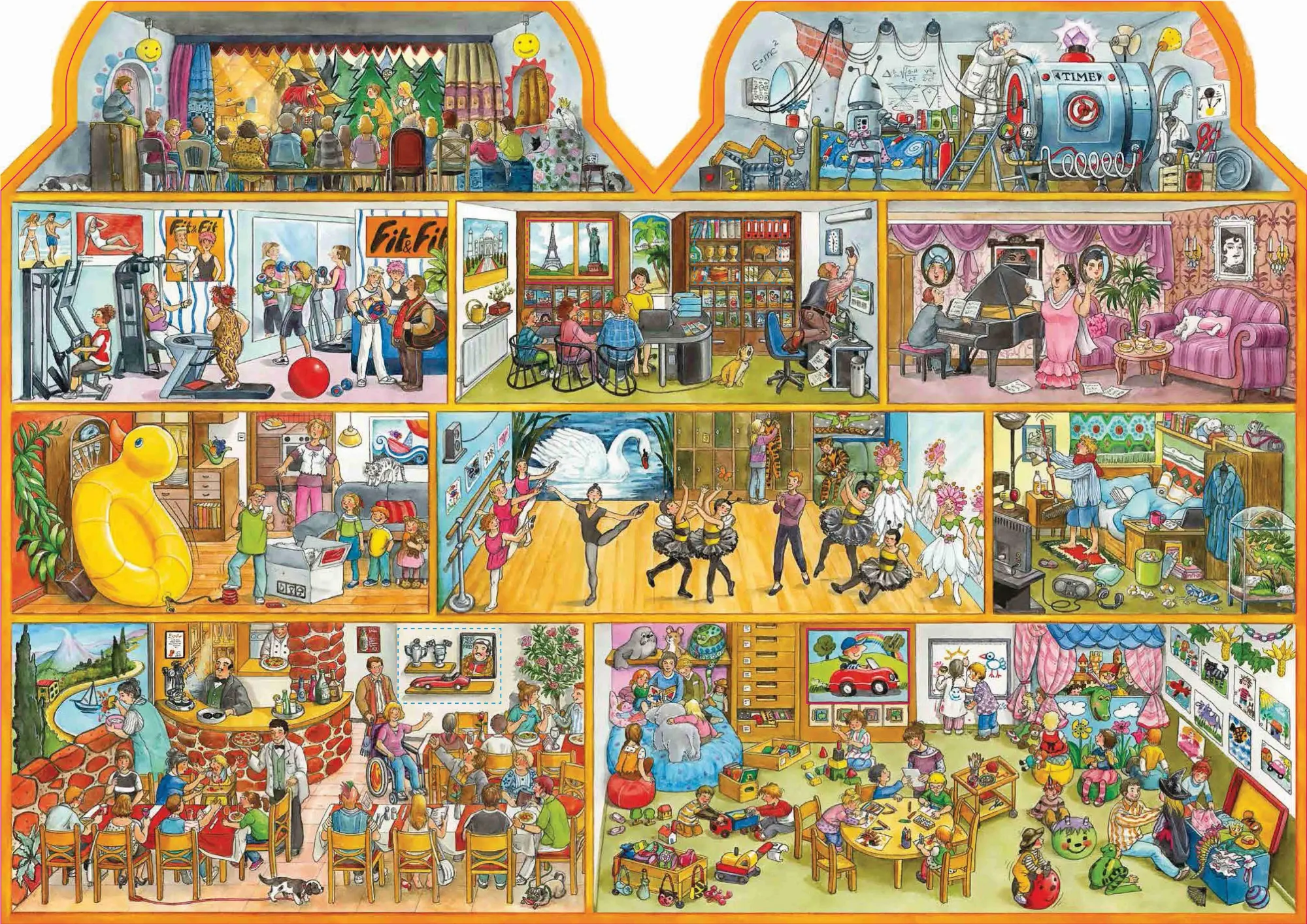 Bild: 9783849900991 | Mein Wimmelhaus. Liebevoll illustriert von Anne Suess | Verlag | Buch