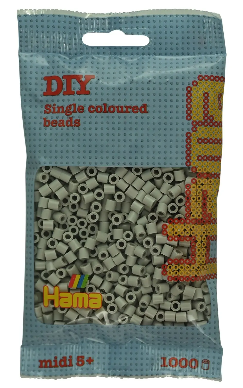 Cover: 28178271091 | Hama 207-109 - Beutel mit Perlen Kieselgrau 1000 Stück | 207-109